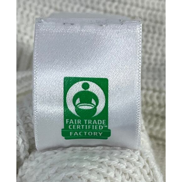 J.Crew Factory Cream Ribbed Button Up Cardigan Sweater Regular Size XS - Picture 8 of 8